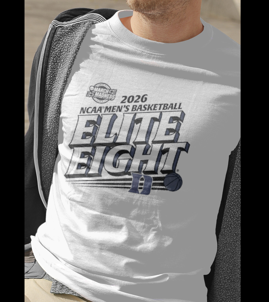 NCAA Men's Basketball 2026 Elite Eight Duke Blue Devils March Madness T-Shirt