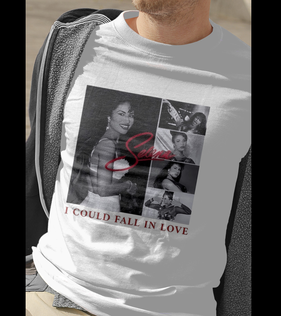 Selena Quintanilla I Could Fall In Love Photomontage T-Shirt