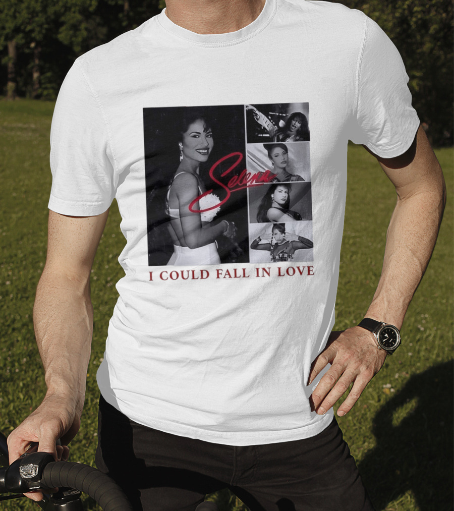 Selena Quintanilla I Could Fall In Love Photomontage T-Shirt