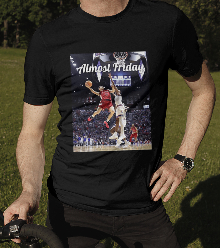 Almost Friday St. John's Basketball 2026 March Madness Action T-Shirt