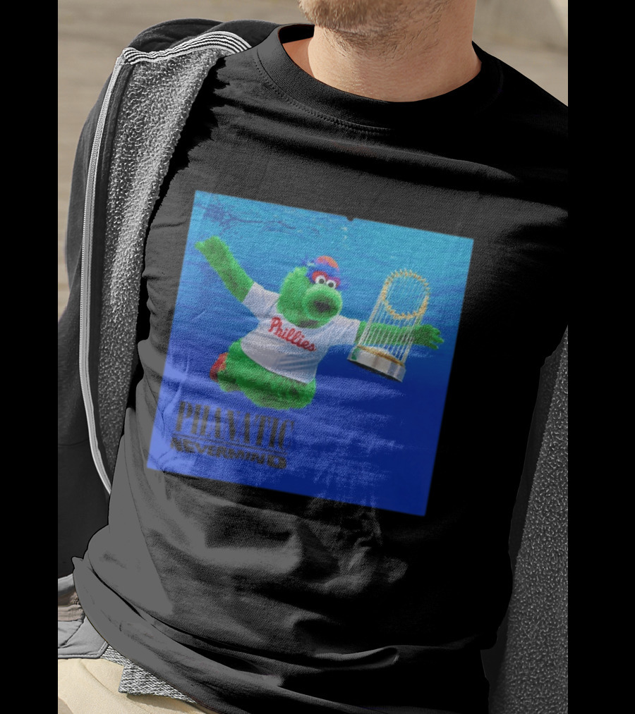 Phanatic Nevermind Phillies World Series Trophy T-Shirt