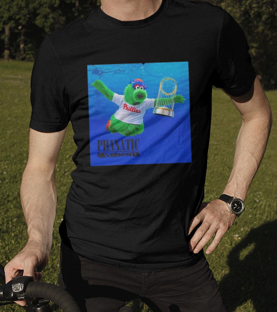 Phanatic Nevermind Phillies World Series Trophy T-Shirt