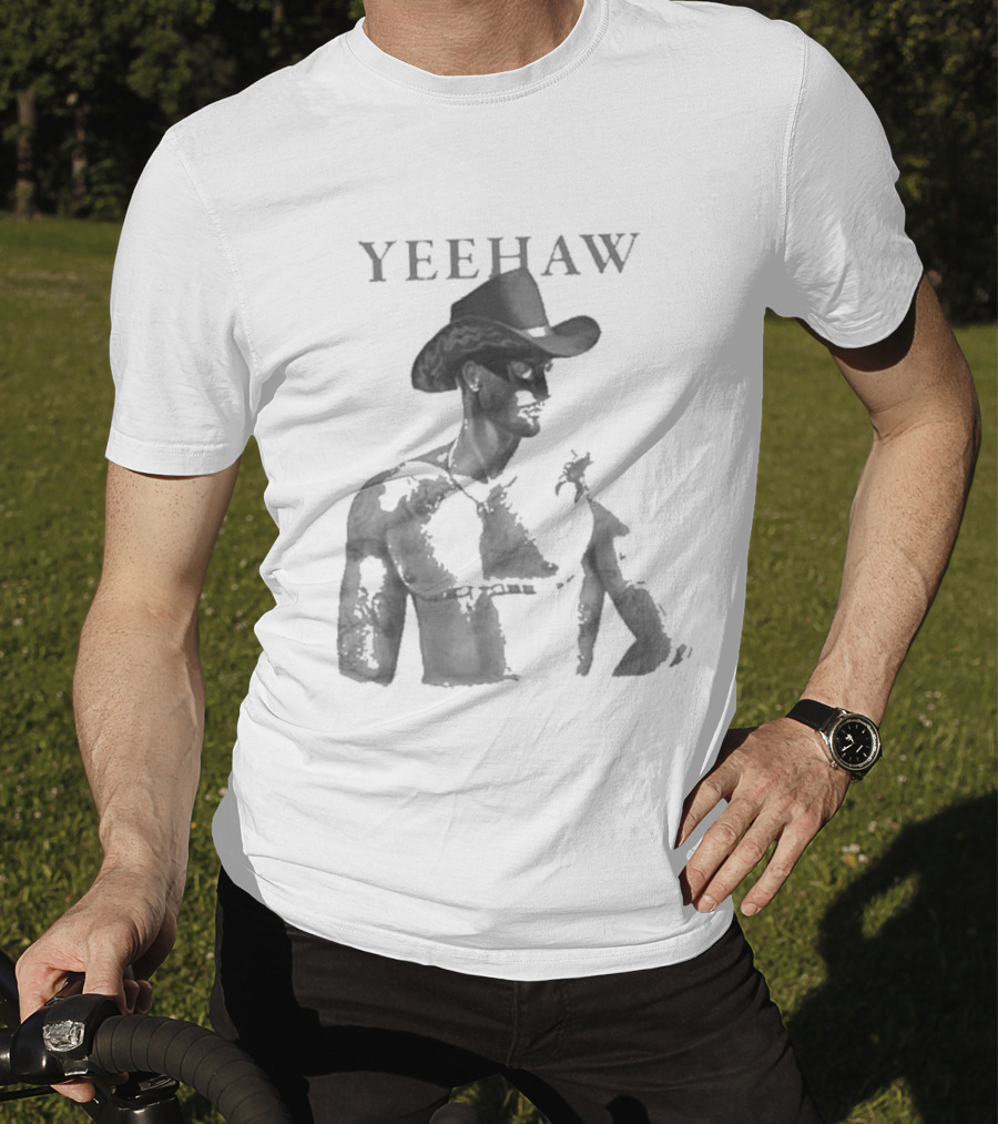 Yeehaw Orville Peck Pride 2024 Cowboy Hat T-Shirt