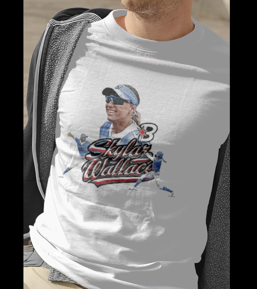 Bandits Skylar Wallace 3 Baseball Player Sports T-Shirt