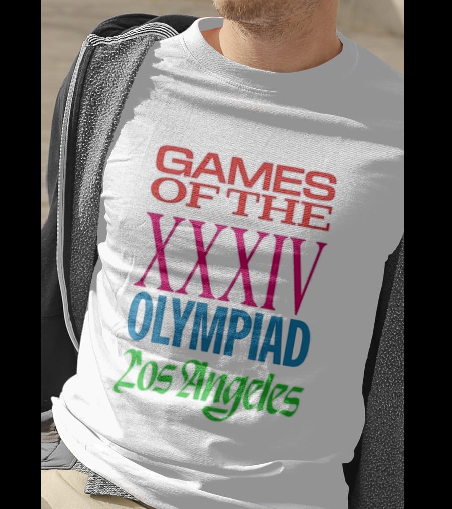 Games Of The XXXIV Olympiad Los Angeles 2028 T-Shirt