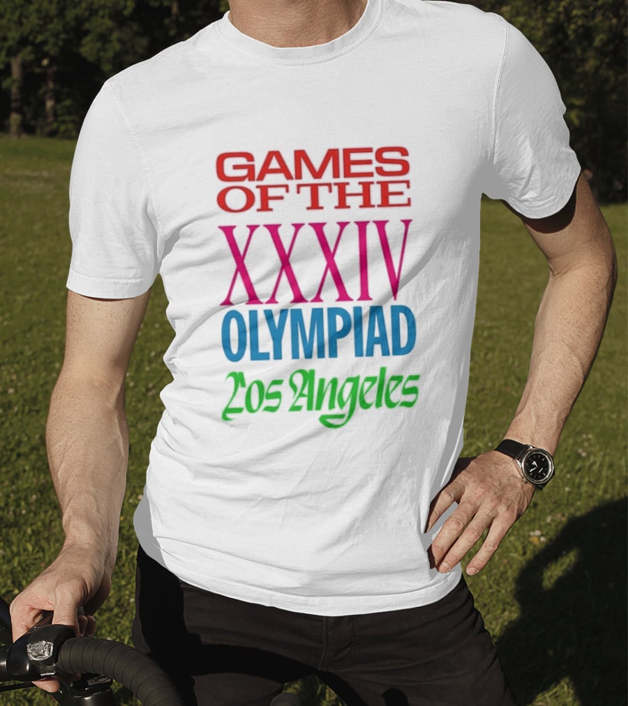 Games Of The XXXIV Olympiad Los Angeles 2028 T-Shirt