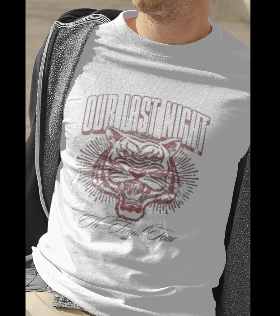 Our Last Night The Final Tour Tiger T-Shirt