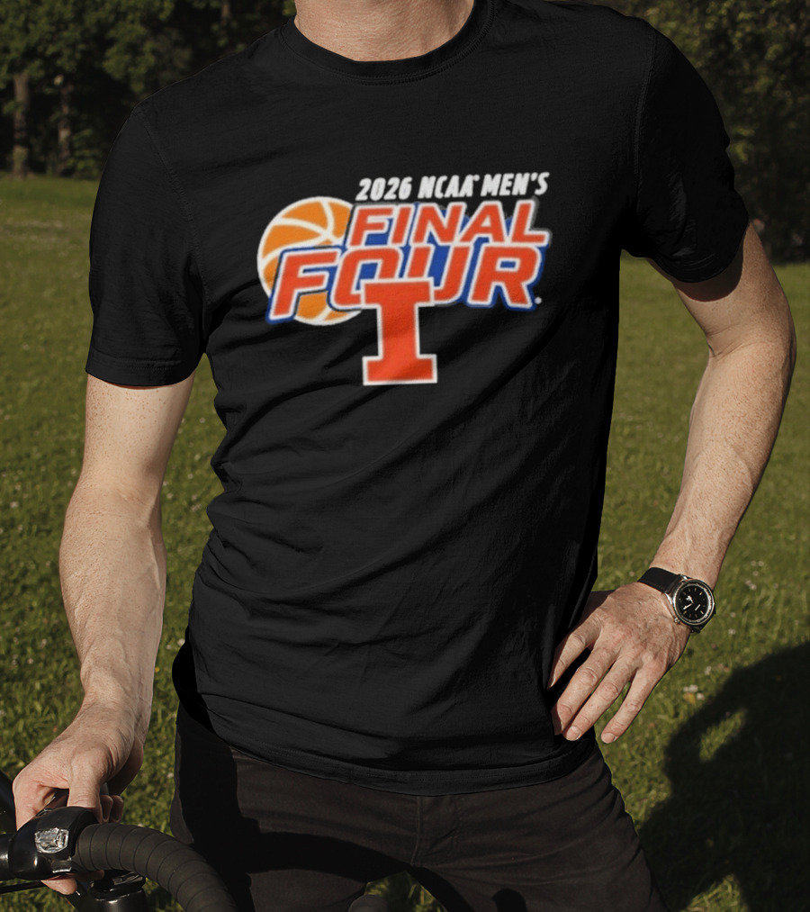 2026 NCAA Men's Final Four Illinois Fighting Illini T-Shirt