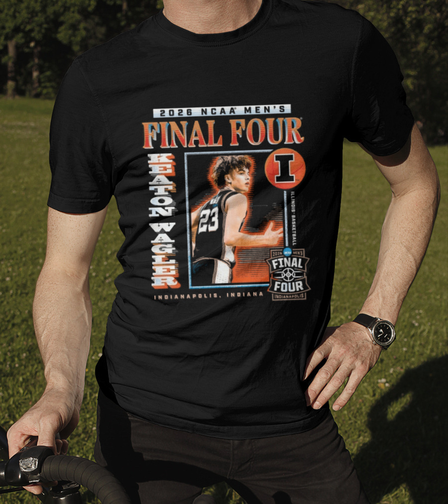 2026 NCAA Men's Final Four Keaton Wagler Indiana Basketball Indianapolis T-Shirt