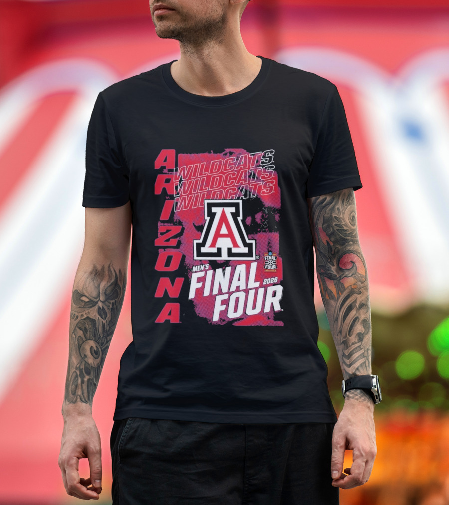 Arizona Wildcats NCAA Final Four 2026 March Madness Tournament T-Shirt