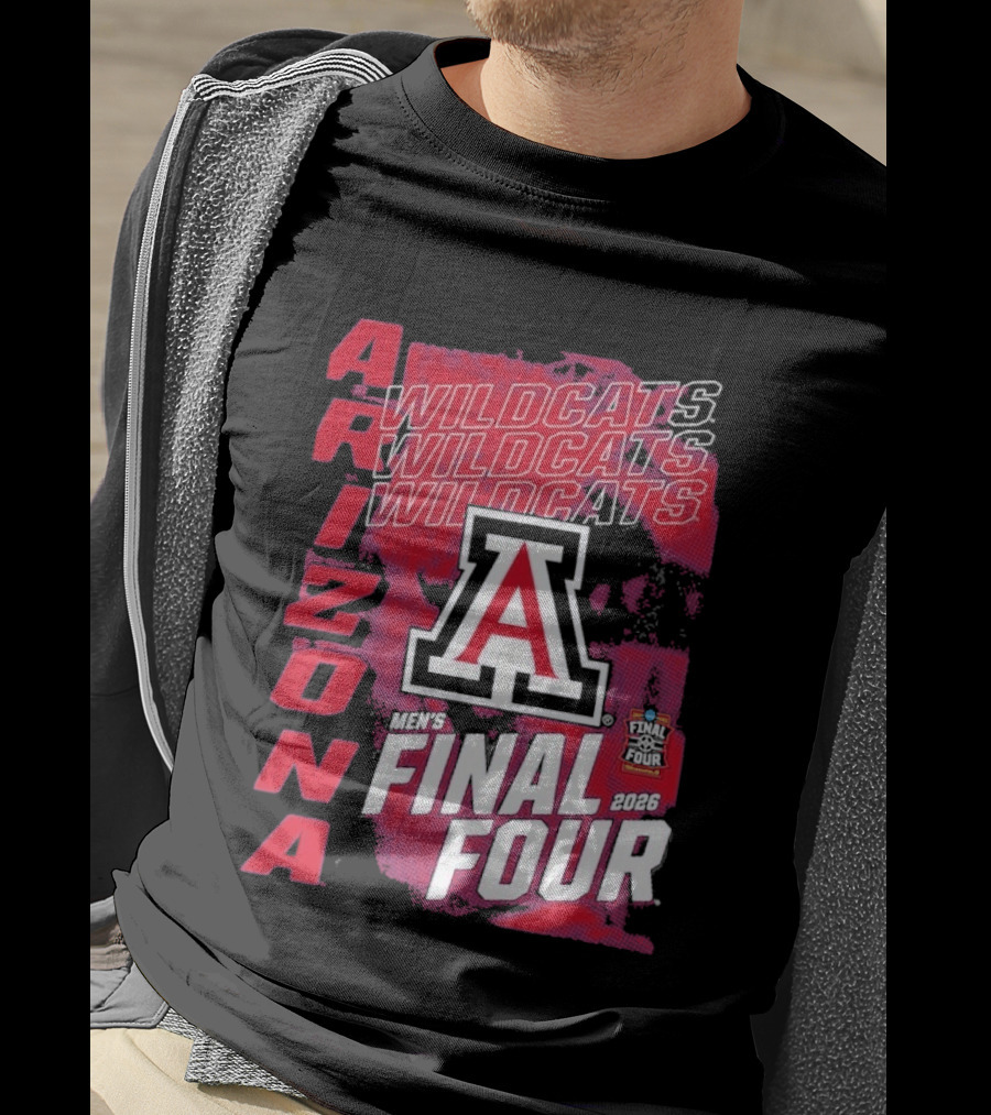Arizona Wildcats NCAA Final Four 2026 March Madness Tournament T-Shirt