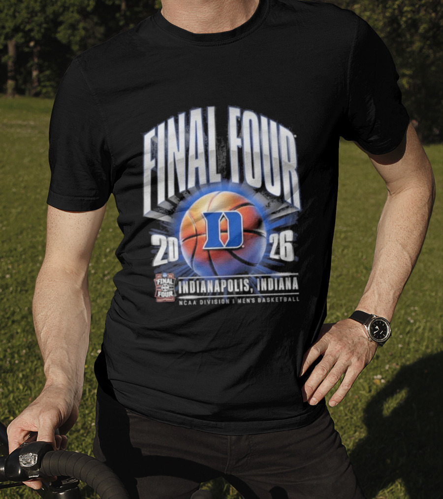 Duke Blue Devils 2026 Final Four NCAA Men's Basketball Tournament March Madness Indy T-Shirt