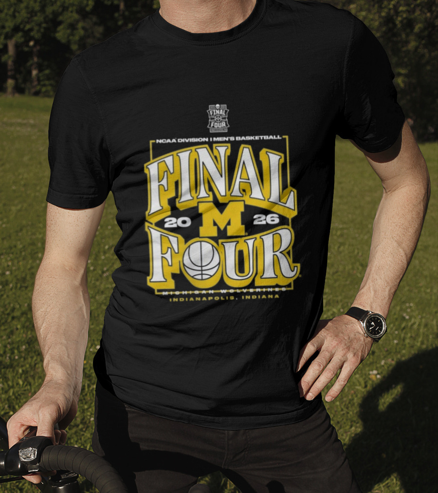 Indiana NCAA Men's Basketball Michigan Wolverines Final Four 2026 March Madness T-Shirt
