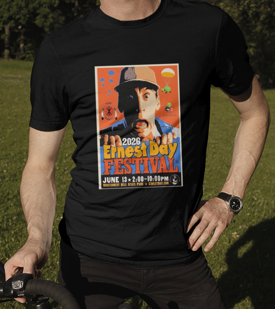 2026 Ernest Day Festival June 13 Montgomery Bell State Park Kamp Kikakee State Parks T-Shirt