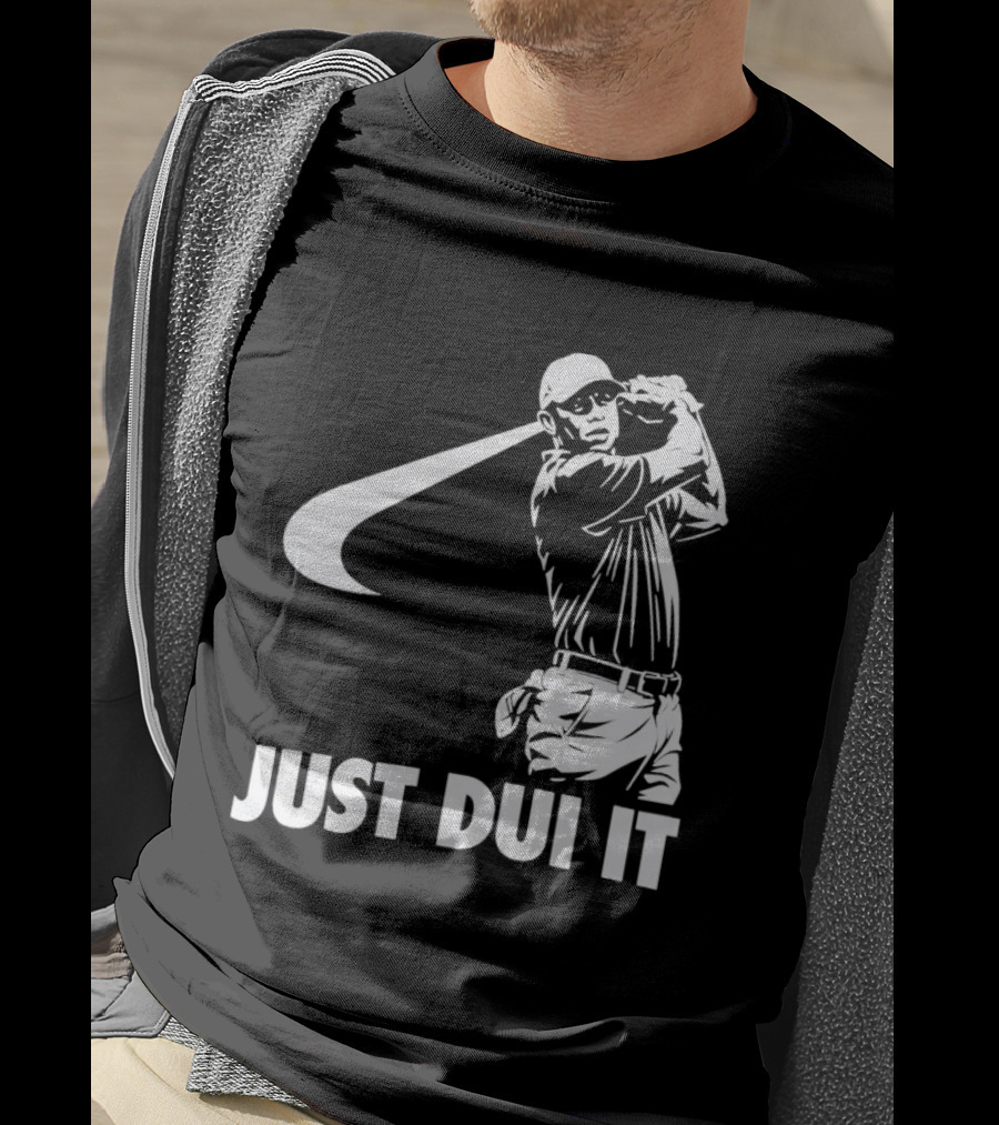 JUST DUI IT Tiger Woods Golf T-Shirt