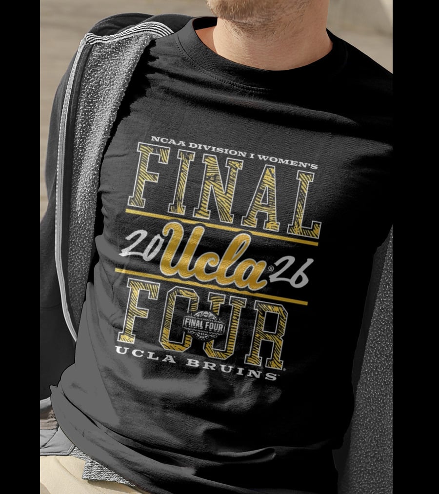NCAA Women's Basketball Final Four 2026 UCLA Bruins T-Shirt