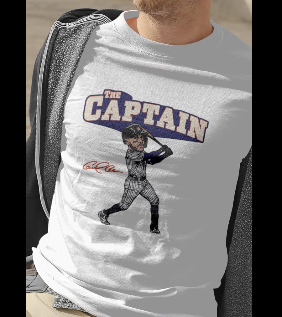 The Captain Carlos Correa Houston Astros Baseball Caricature T-Shirt