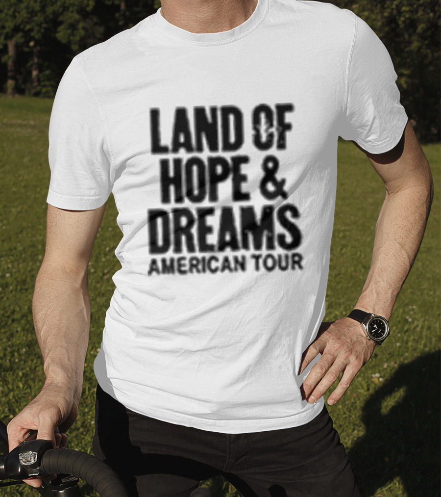 Bruce Springsteen Land Of Hope & Dreams American Tour 2026 T-Shirt
