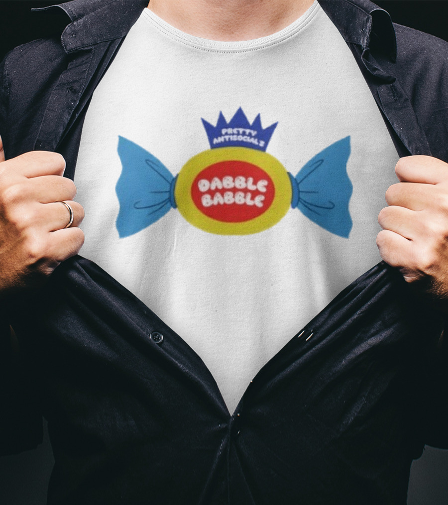 Pretty Antisocial Dabble Babble Gum T-Shirt