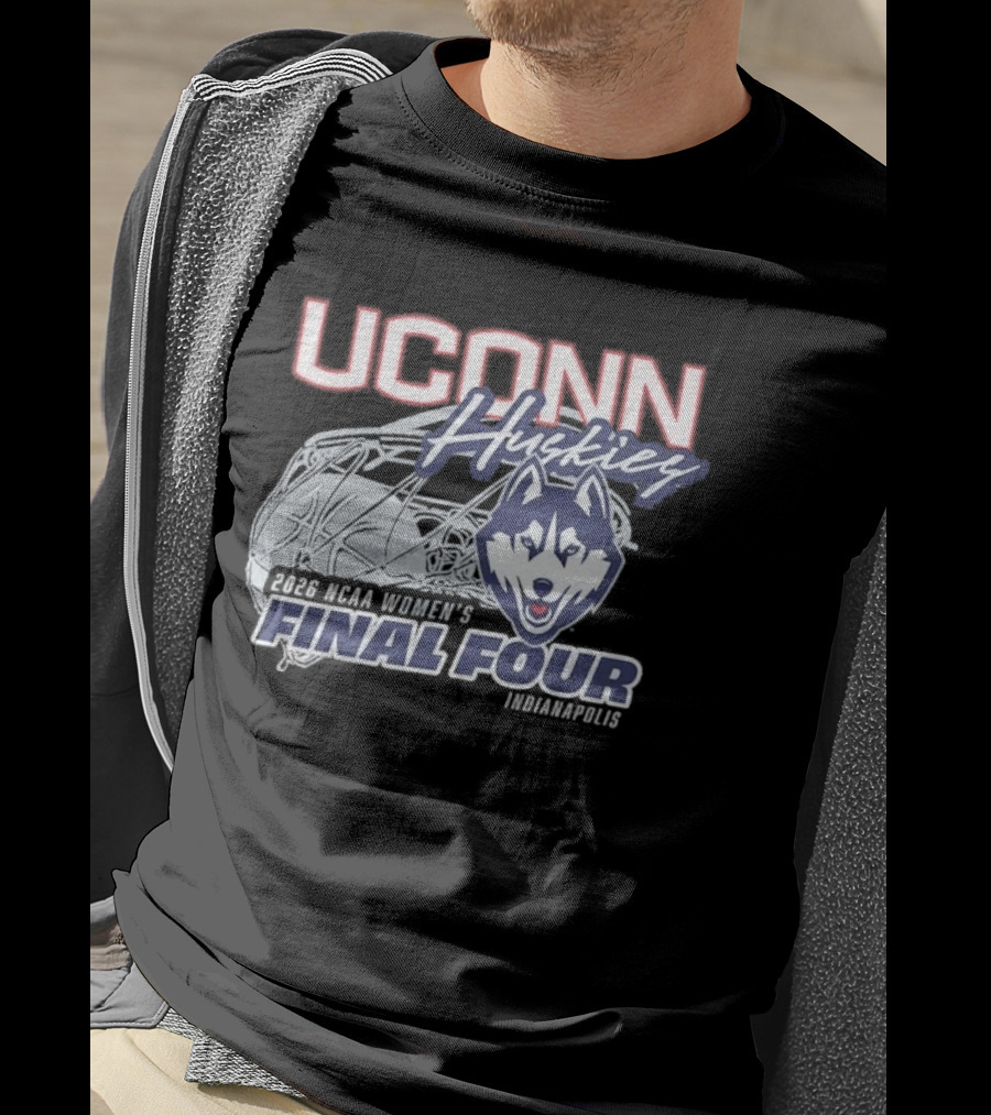 UConn Huskies 2026 NCAA Women's Final Four Indianapolis T-Shirt