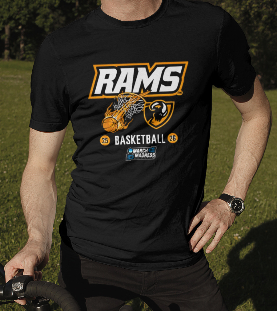 Rams Basketball VCU 2026 March Madness T-Shirt