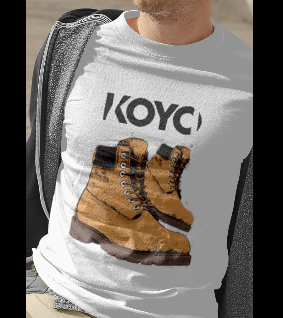 Koyo Timberland Style Boots T-Shirt