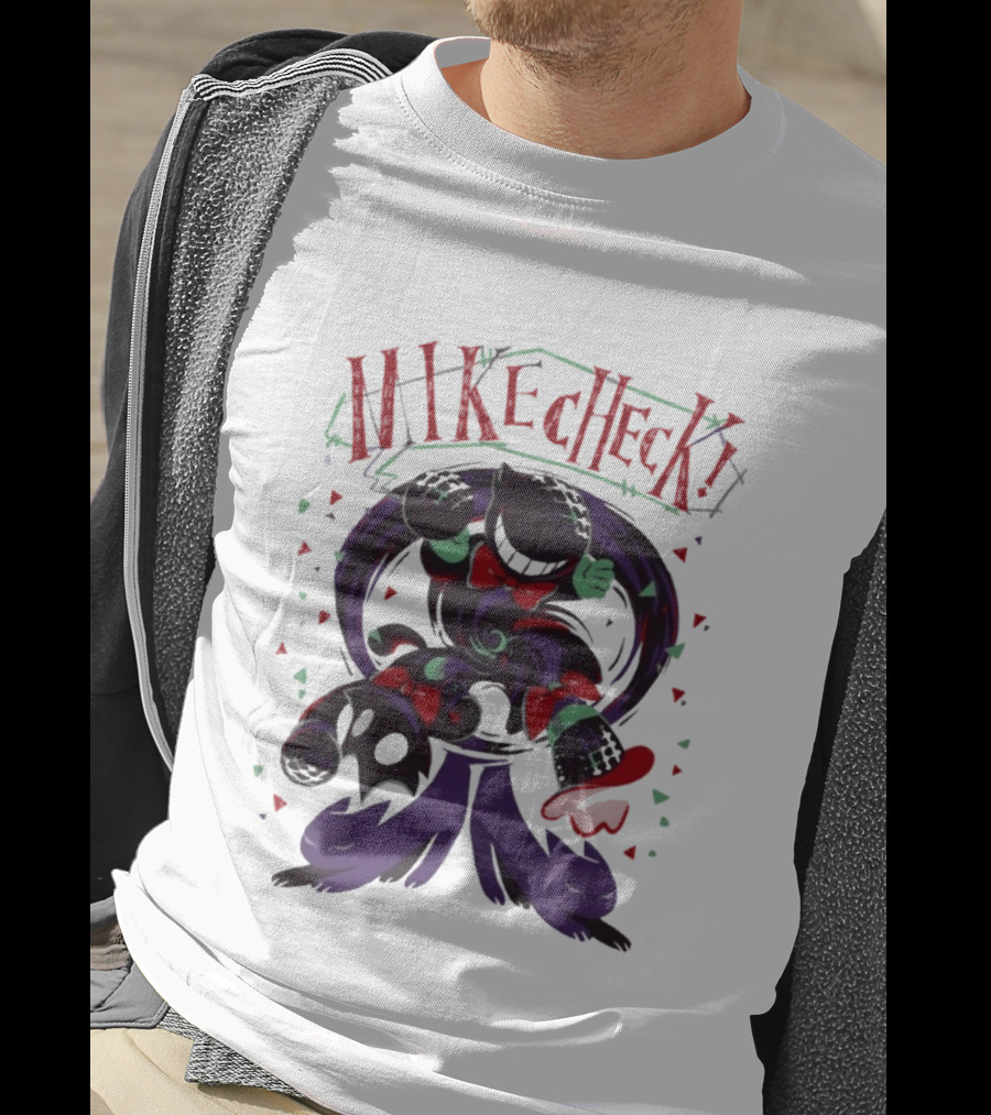 Mike Check Cool Cartoon T-Shirt