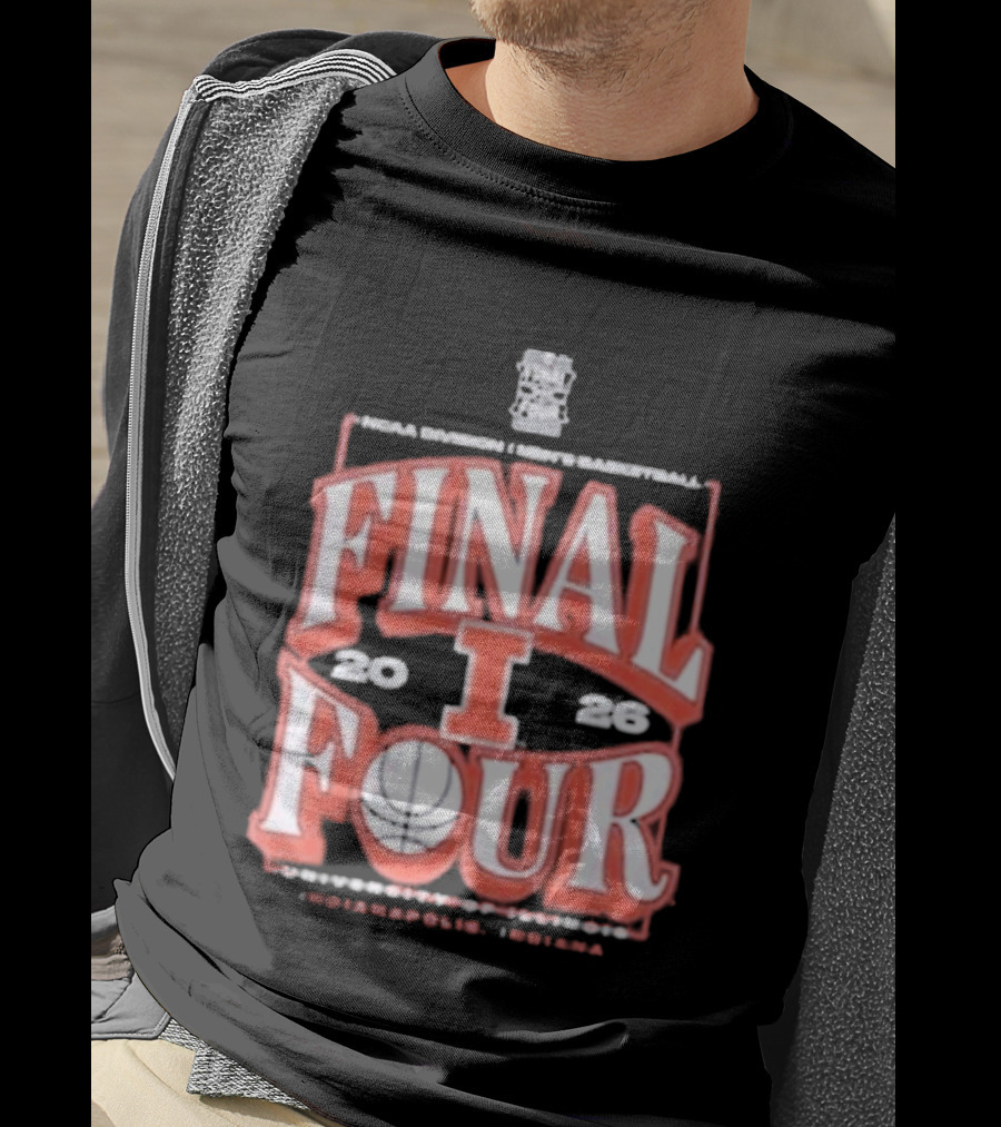 NCAA Division I Men's Basketball Final Four 2026 University Of Illinois Indianapolis Indiana T-Shirt
