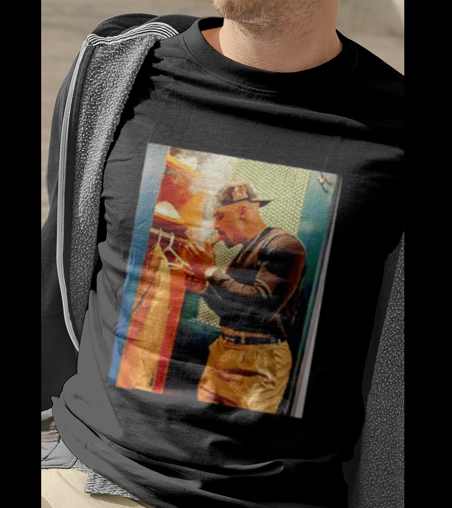 Jalen Hurts Celebrating Smoking Cigar Locker Room Moment T-Shirt