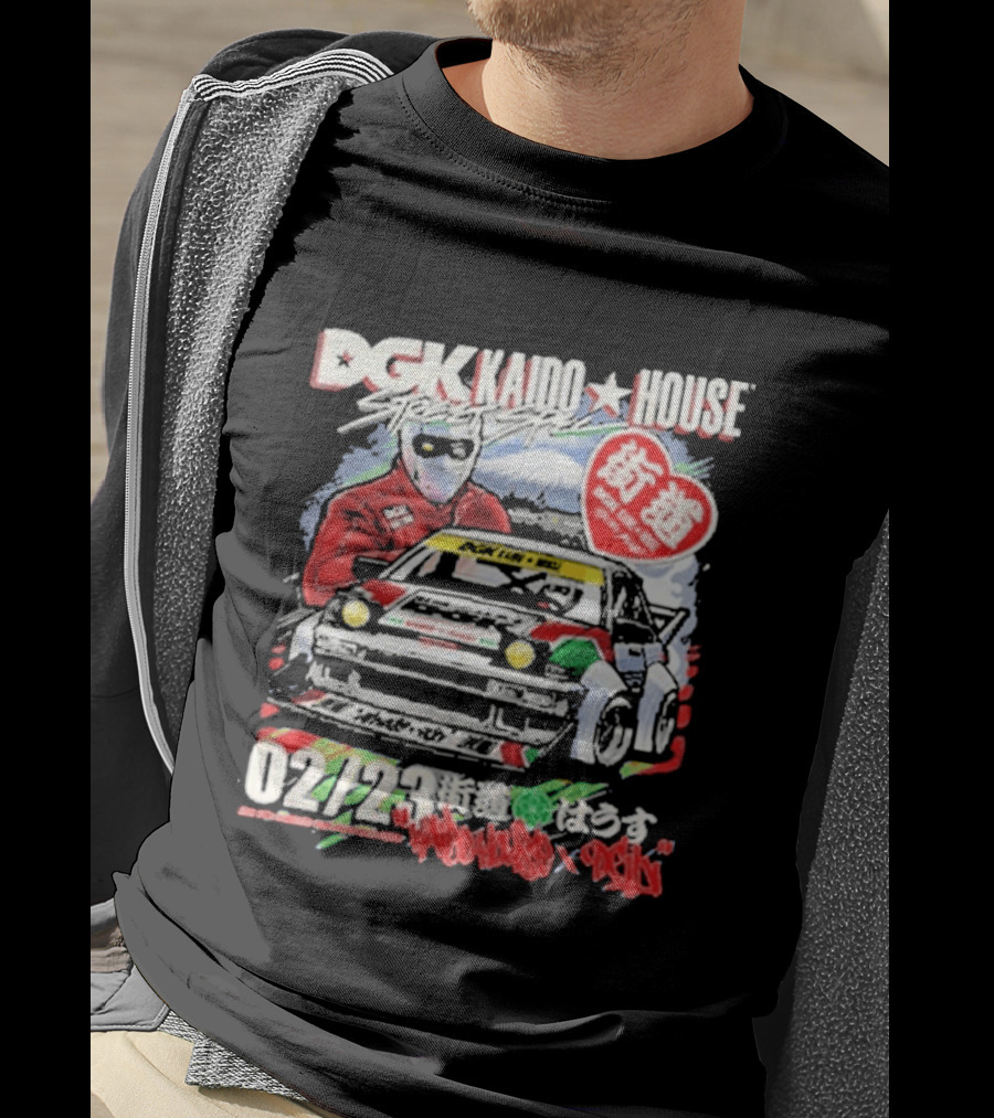 DGK Kaido House Raceway 02/23 Mountain Racer T-Shirt