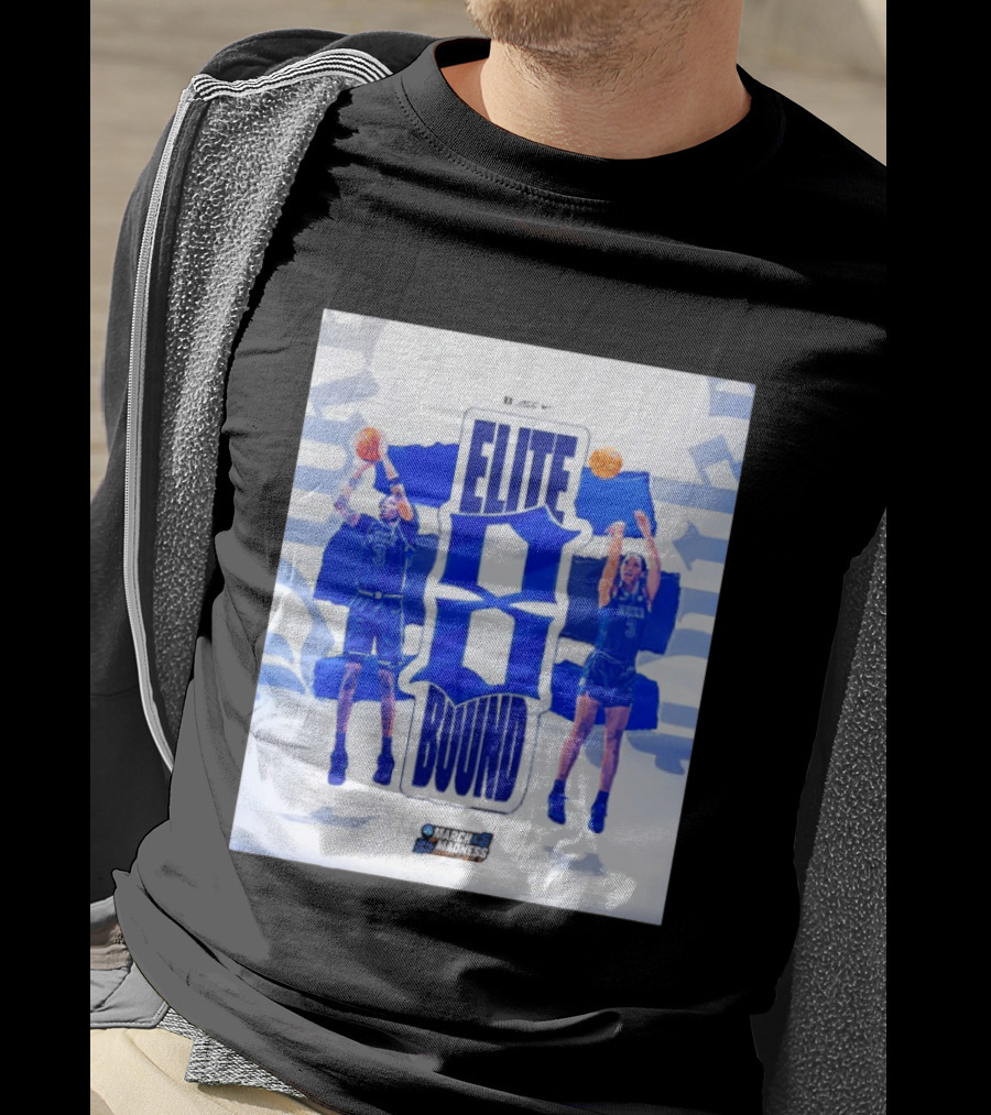 March Madness Duke Blue Devils 2026 Elite Eight Player NCAA Bound T-Shirt