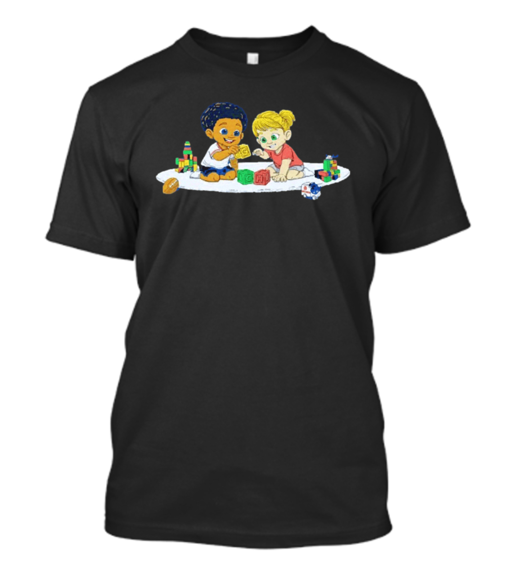 Buffalo Bills Giving Day 2026 Team Spirit Building Blocks Playtime T-Shirt