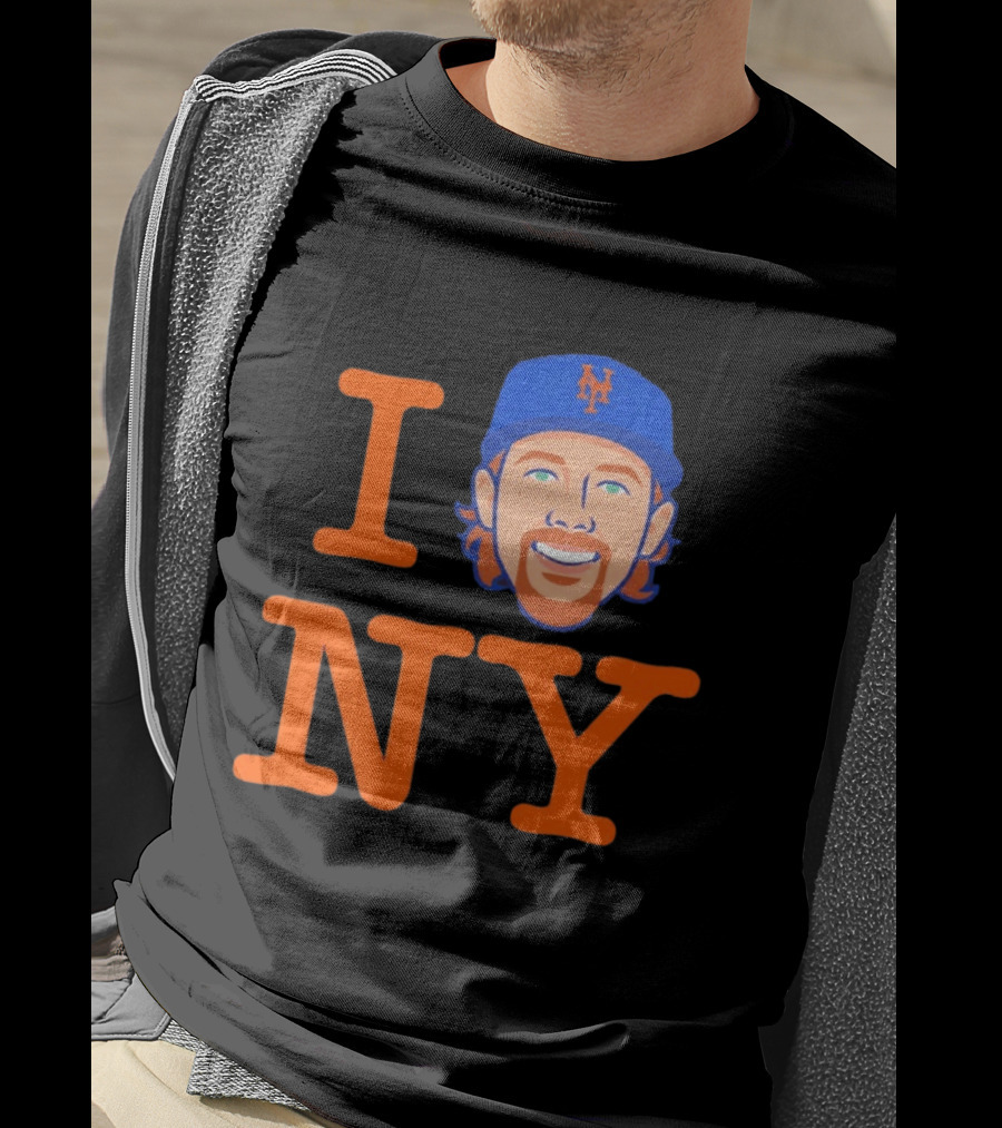 I Love NY Nolan McLean New York Mets Baseball Fan T-Shirt