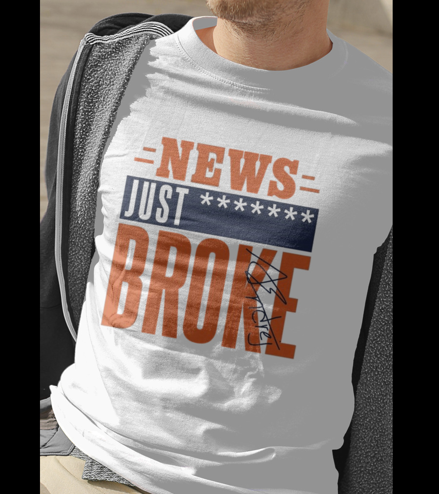 Andrej Stojakovic News Just Broke Illinois Fighting Illini T-Shirt
