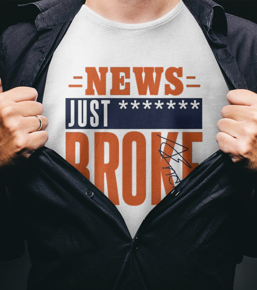 Andrej Stojakovic News Just Broke Illinois Fighting Illini T-Shirt