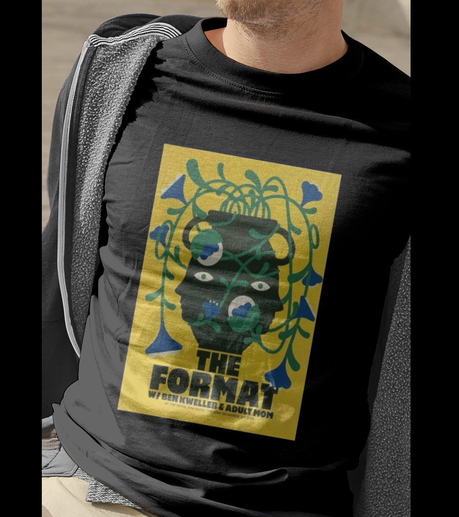 The Format Ben Kweller Adult Mom Royal Oak Music Theatre March 31 2026 Tour T-Shirt