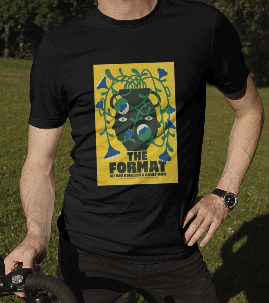 The Format Ben Kweller Adult Mom Royal Oak Music Theatre March 31 2026 Tour T-Shirt