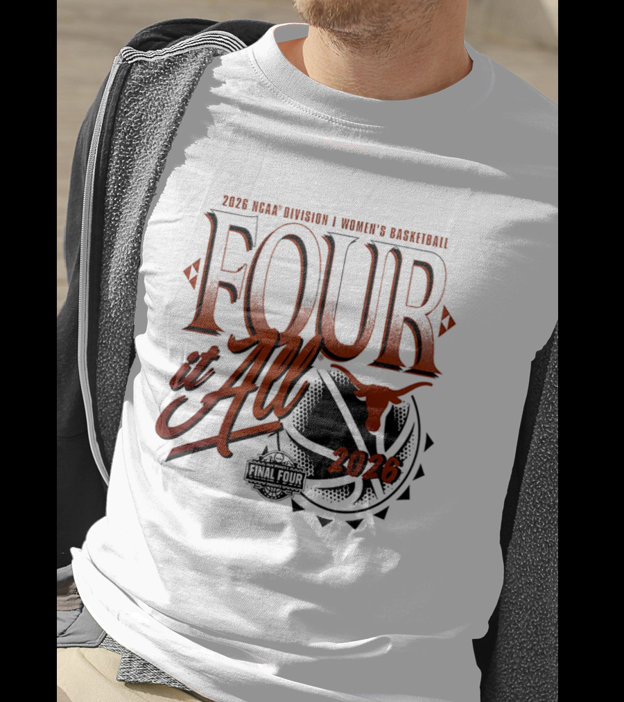2026 NCAA Women's Basketball Final Four Texas Longhorns March Madness T-Shirt