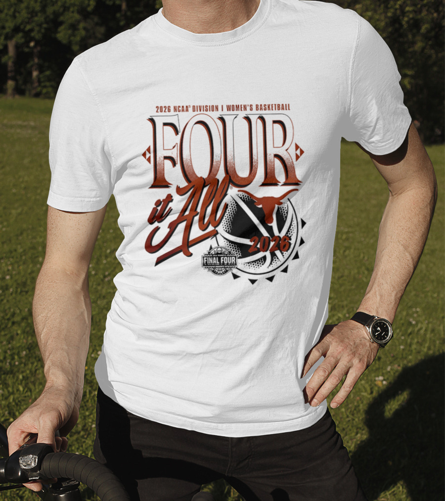 2026 NCAA Women's Basketball Final Four Texas Longhorns March Madness T-Shirt