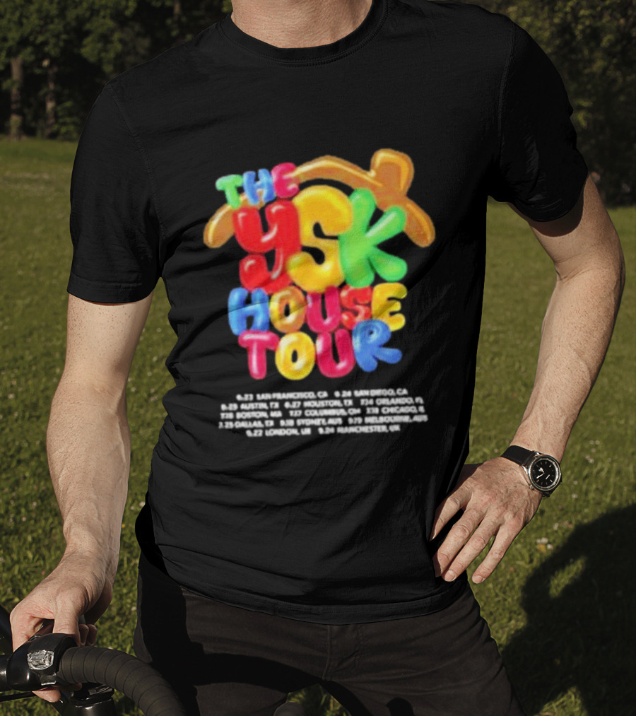 The YSK House Tour Orlando Toronto Calgary Vancouver Toronto September Sessions T-Shirt