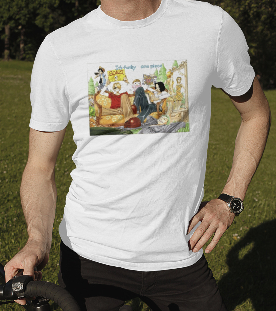 It's Funky One Piece Anime Crew And Goal Adventure T-Shirt