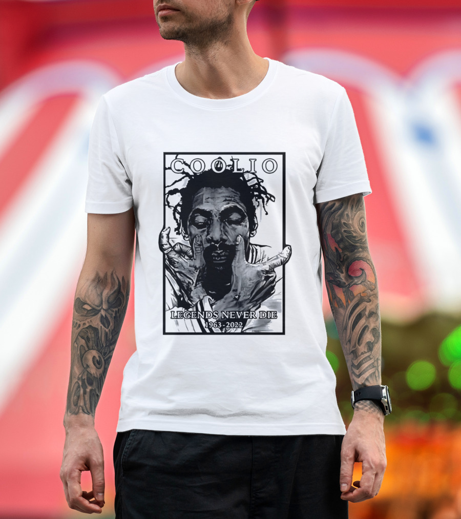 COOLIO Legends Never Die 1963 2022 T-Shirt
