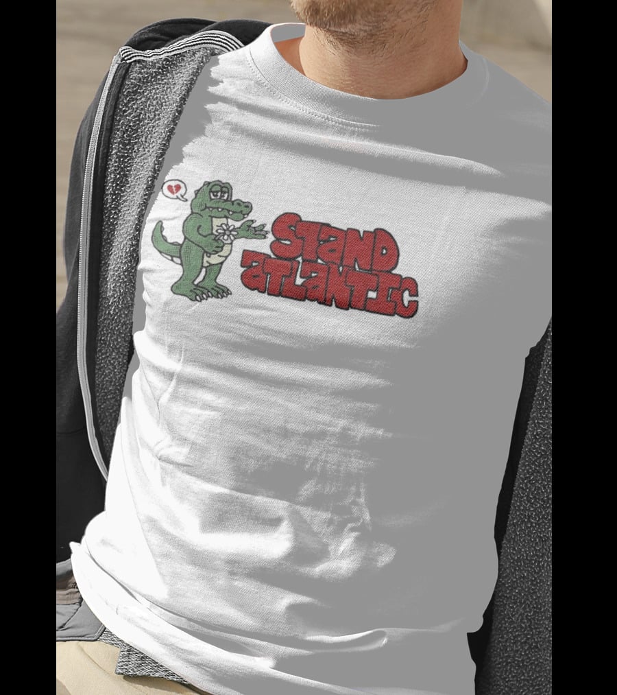 Stand Atlantic Croc Heart T-Shirt