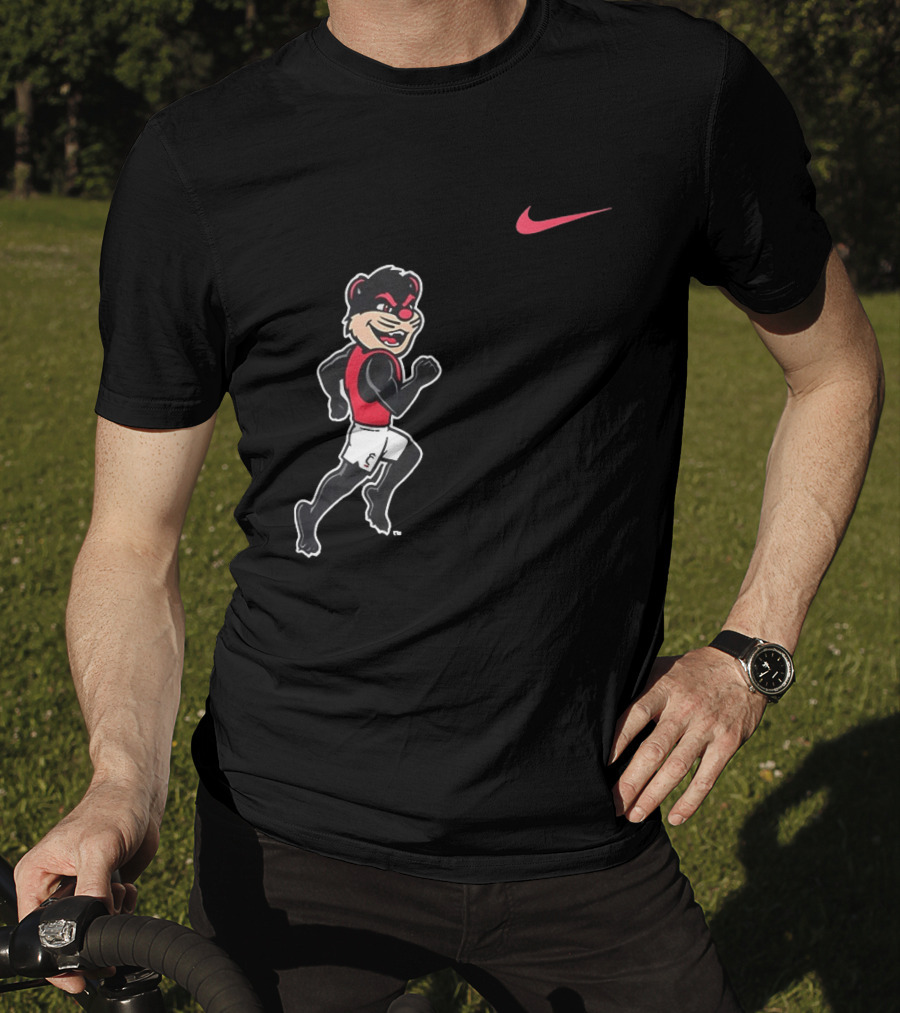 Bearcat Cincinnati Bearcats Nike Track And Field Running T-Shirt