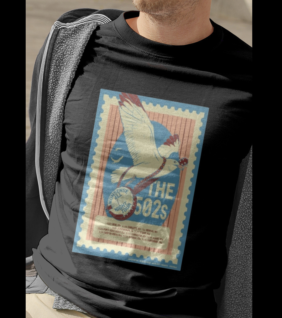 Nonsense All Night Tour The 502s Concert Dates And Cities List T-Shirt