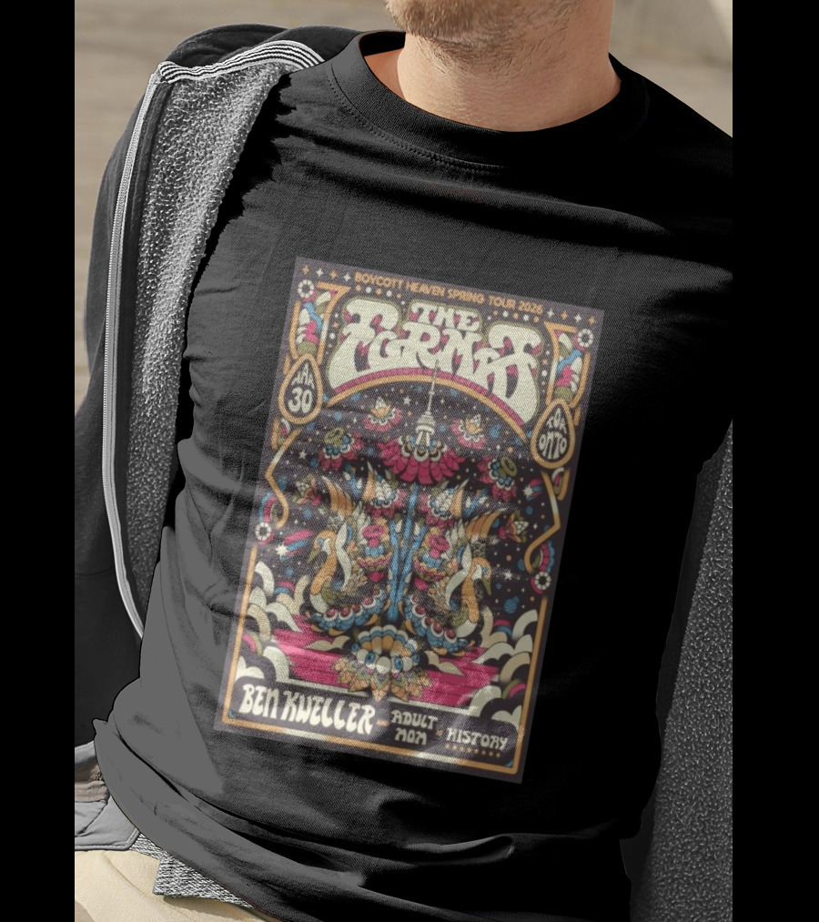 Boycott Heaven Spring Tour 2026 The Format Toronto Mar 30 Ben Kweller At History T-Shirt