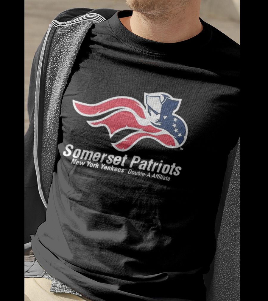2026 Somerset Patriots New York Yankees Double A Affiliate Giveaway T-Shirt