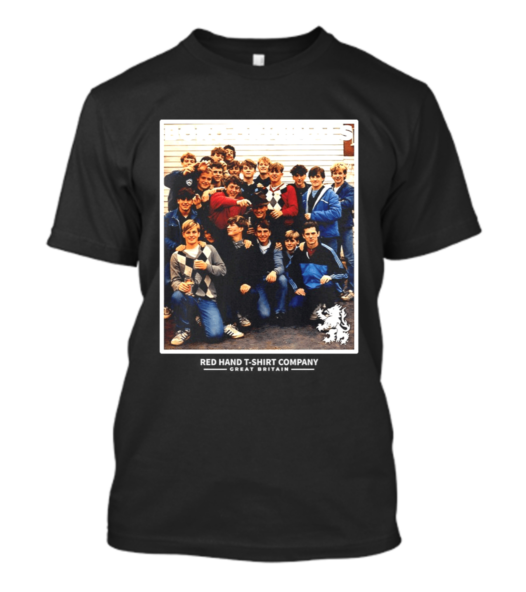 Boro Originals Red Hand Holgate End 1986 Lion Crest T-Shirt