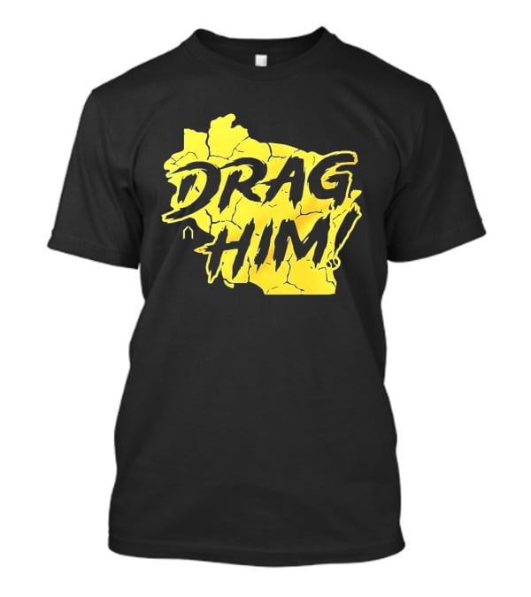 Drag Him Sal Frelick Milwaukee Brewers MLB Map T-Shirt