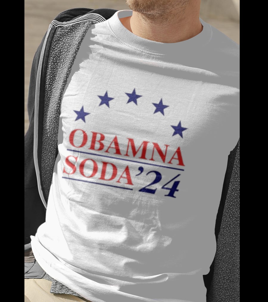 Obamna Soda '24 Stars Arch Political T-Shirt